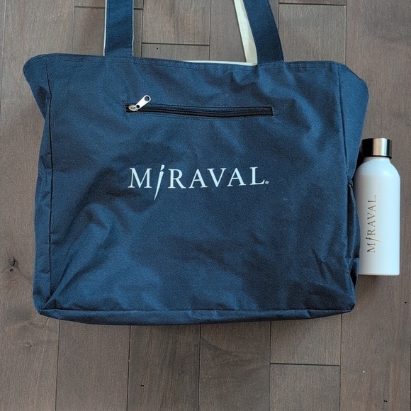 Miraval Handbags - Miraval Tote and Metal Water Bottle